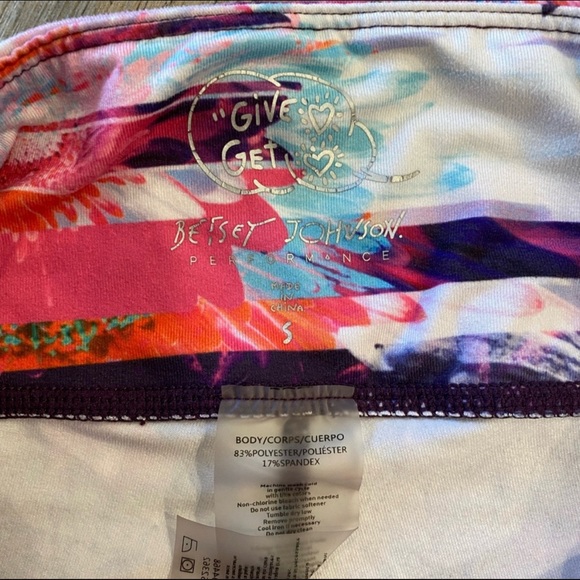 Betsey Johnson leggings and champion sport bra - Picture 7 of 7